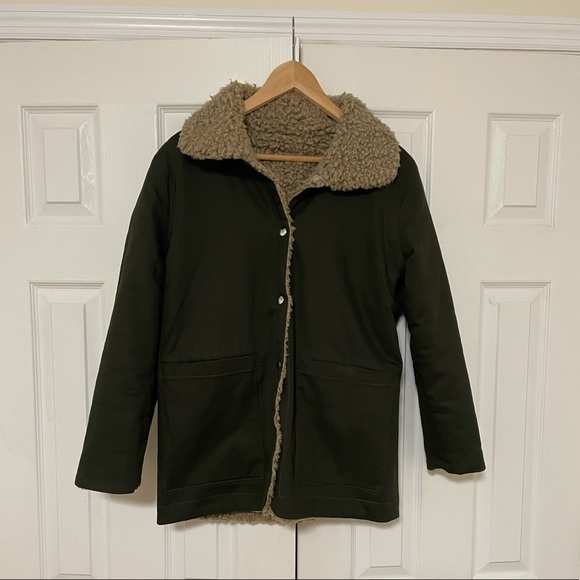 Rare reversible coat by Winsome - size S - Picture 3 of 9